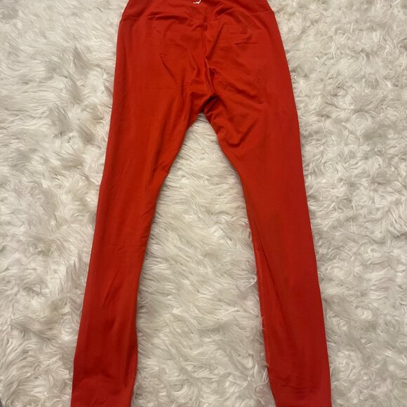 Gymshark Orange 7/8 Training Leggings Small - Picture 5 of 6